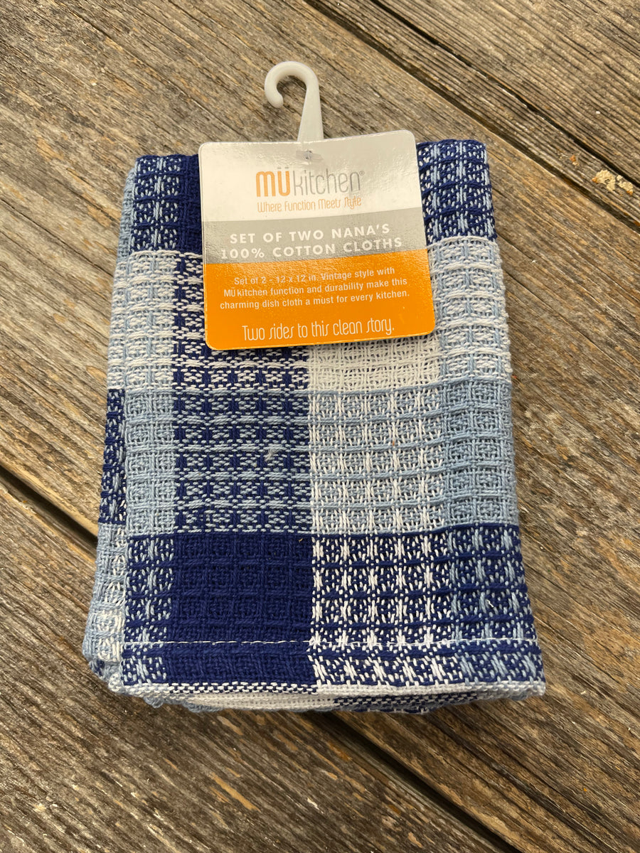 Cloth 2 Cotton Cloths - 2 Piece Set – Now & Then Boutique